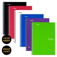 MEAD BOOK 11X8.5 COLG RULO ASSORTED